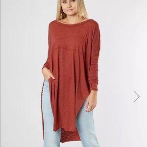 Free People Tell Tale tunic top